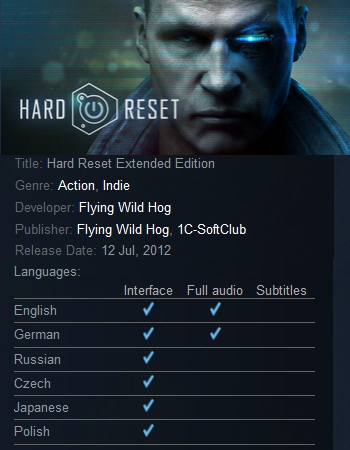 Hard Reset Extended Edition Steam - Click Image to Close